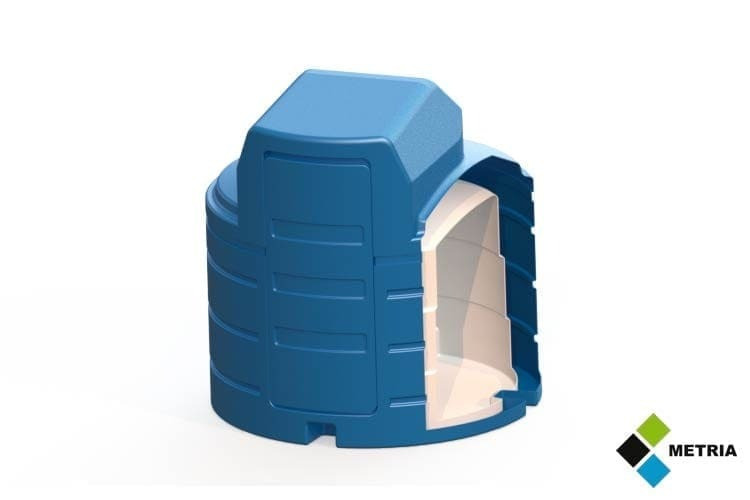 Резервуар для AdBlue адблю 2500л з обігрівом, METRIA Польща Луцк - изображение 5