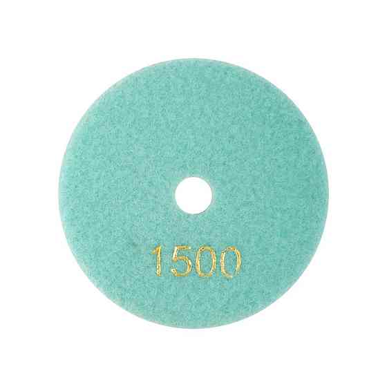 Диск алмазный шлифовальный гибкий GRANITE Ø100 мм P1500 на липучке 1400 об/мин 9-10-150 Харків