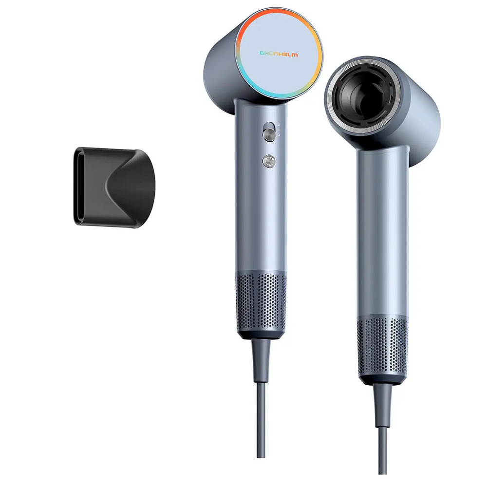 Фен Grunhelm GHD-165 BLI 1600 Вт голубой Киев - изображение 10