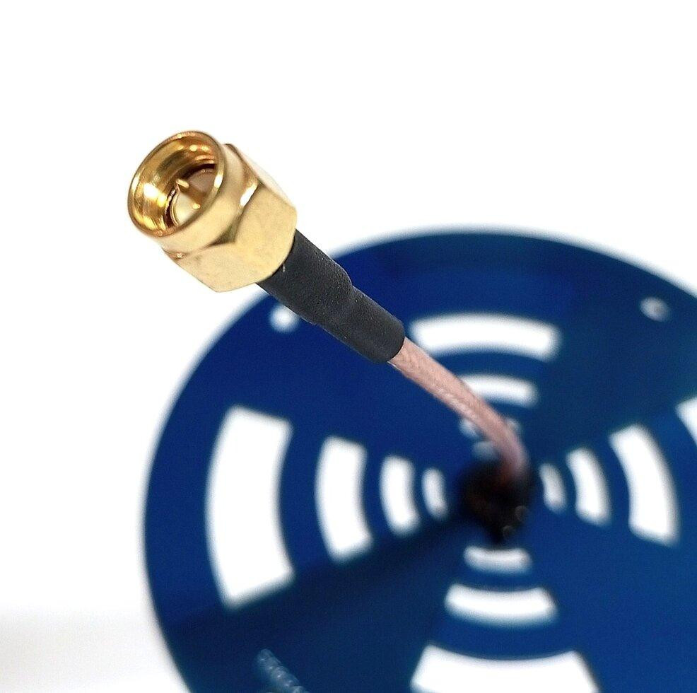 UWB антенна 550MHz-7GHz 3dBi, до 20W, линейная поляризация, SMA-male (10914) Дніпро - зображення 9