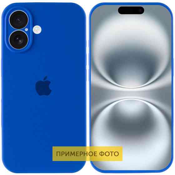 Чехол Silicone Case Full Camera Protective (AA) для Apple iPhone 16 Plus (6.7") Херсон