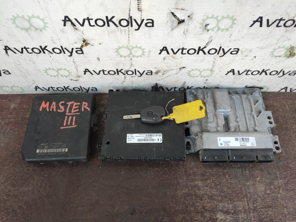 ЭБУ Блок управления двигателем комплект Opel Movano B 2.3 dci 2010-2021 (237108788R) Ковель - изображение 1