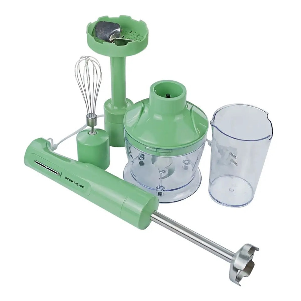 Блендер погружной Grunhelm EBS-819MIP 800 Вт мятный Київ - зображення 2