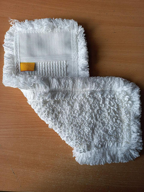 МОП МИКРОФИБРОВЫЙ ПЕТЕЛЬНЫЙ "ЛЮКС" 50 см У50.05 КВ белая Київ - зображення 3