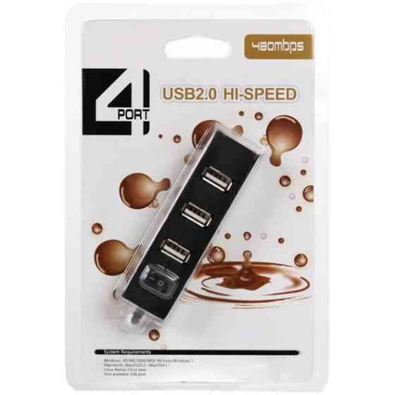 USB HUB Atcom TD1004 4 ports (9579) (Код товару:42222) Харьков