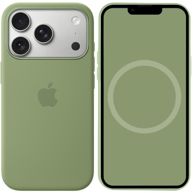 Чехол Silicone case (AAA) with Magsafe and Animation для Apple iPhone 17 Pro (6.3") Херсон - зображення 1
