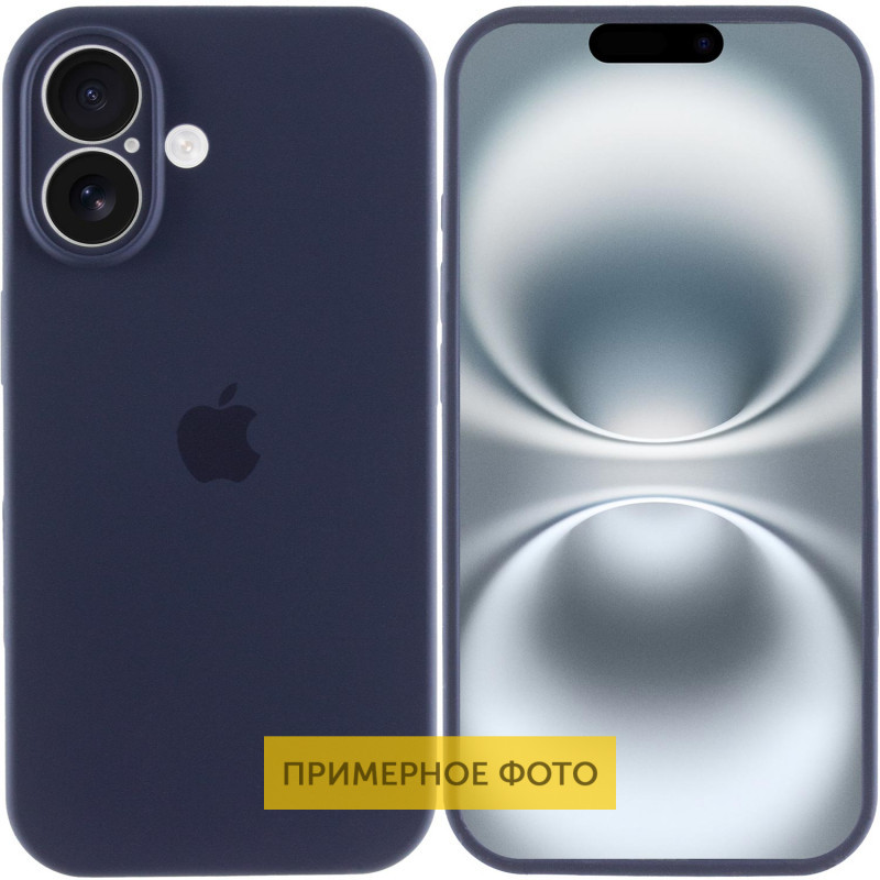 Чехол Silicone Case Full Camera Protective (AA) для Apple iPhone 16 (6.1") Херсон - зображення 2