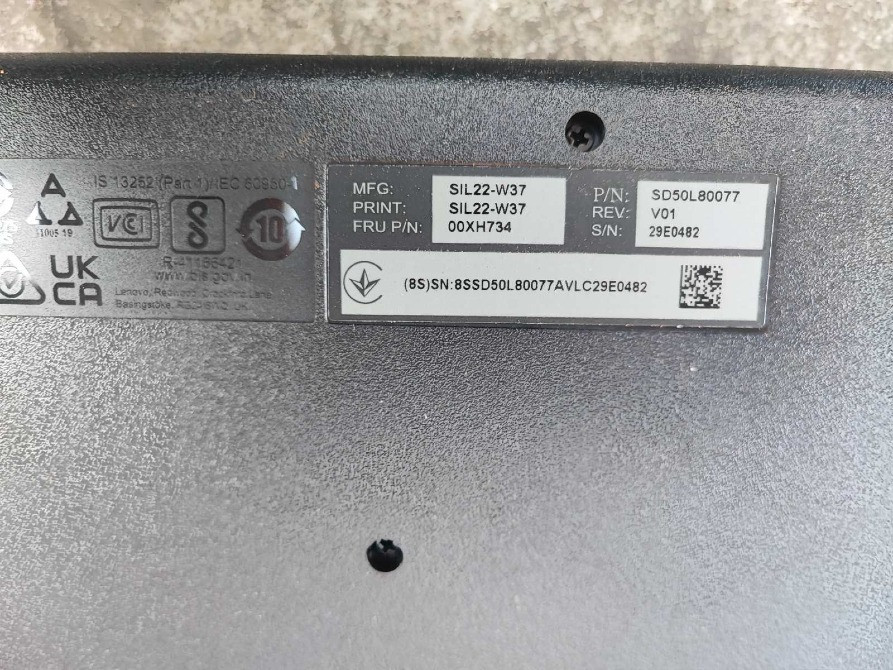 повнорозмірна дротова USB-клавіатура Lenovo Preferred Pro II Хмельницький - зображення 1