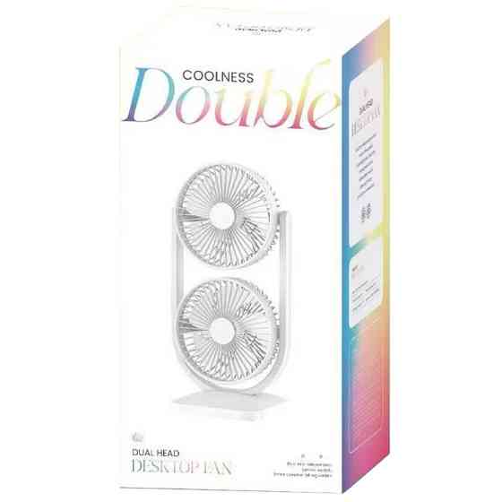 Настольный вентилятор S30 Dual-Fan 3000mAh Херсон