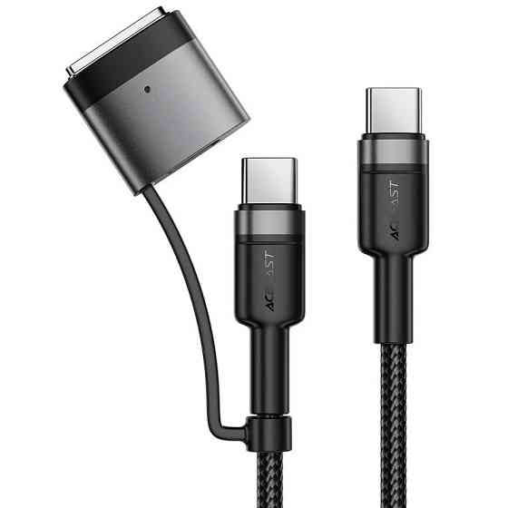 Дата кабель Acefast C22-05 2in1 Type-C to Type-C 240W/MAG3 140W (1.2m) Херсон