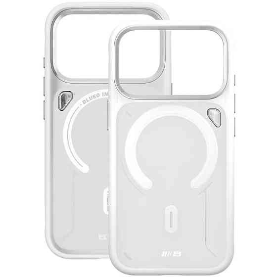 TPU+PC чехол Blueo Frosted Heat Dissipation Stand with MagSafe для Apple iPhone 17 Pro (6.3") Херсон