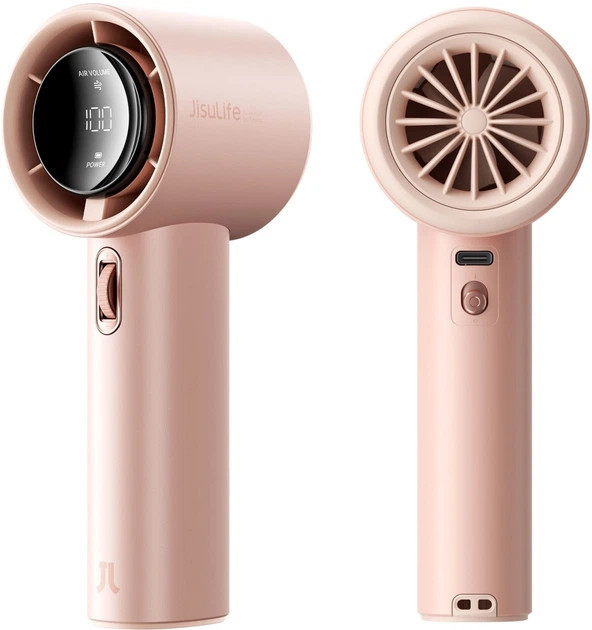 Вентилятор аккумуляторный Jisulife Handheld Fan Pro1 Pink розовый Київ - зображення 3