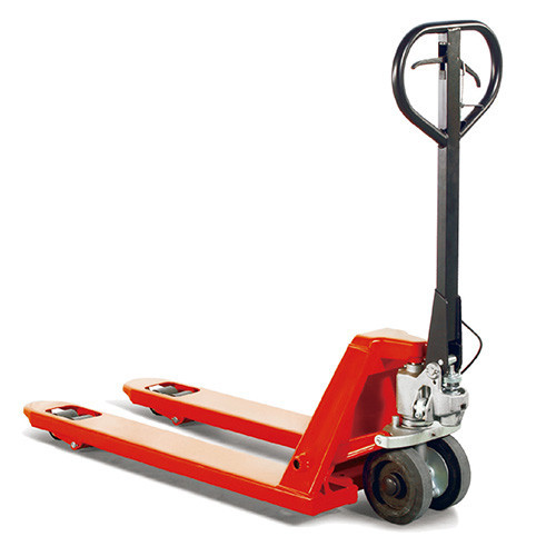 Гидравлическая тележка рокла 2.5т с ручным тормозом, 85-200мм, вилы 1150*540мм POWERLIFT HPT25GPHB Харків - зображення 1