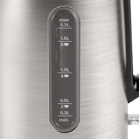 Электрочайник Bosch TWK4P440 1,7 л серебристый Київ - зображення 2