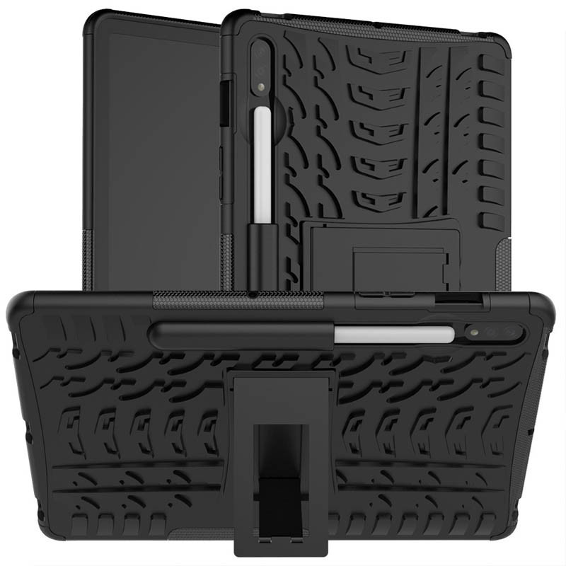 TPU+PC чехол Protector Stand для Samsung Galaxy Tab S9+ / S9 FE+ / S10+ 12.4'' (Pen slot) Херсон - изображение 1