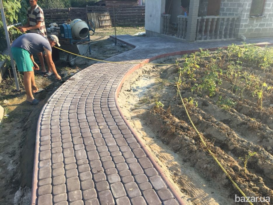 Укладка асфальта.Асфальтирование. Укладання тротуарної плитки.бруківка Рівне - зображення 12