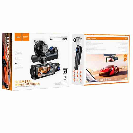 Видеорегистратор Hoco DI61 3.16-inch display with rear camera (1280+720P) Херсон