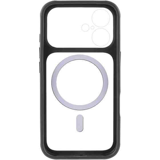 Чехол TPU+PC GETMAN Moon Clear with MagSafe для Apple iPhone 16 (6.1") Херсон