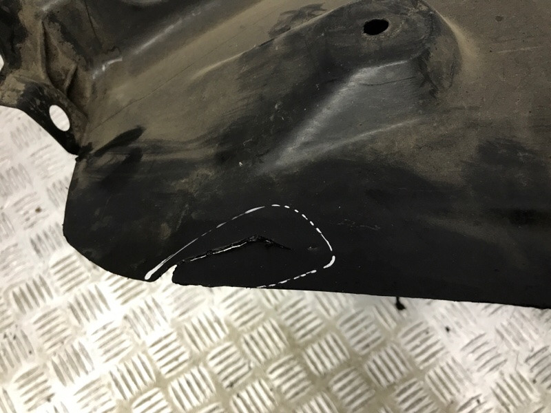 Подкрылок передний правый Renault Megane 2008-2016 638420004R (Арт. 53663) Київ - зображення 4