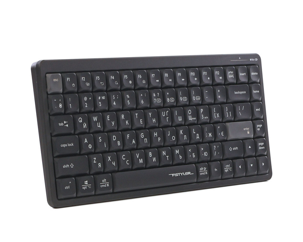 Клавиатура беспроводная A4Tech Fstyler FBX53C(Black) черная Київ - зображення 3