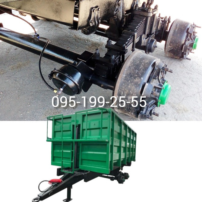 Ресора 1ПТС-9. Вісь (балка) 1ПТС-9. Вісь балансиру 1ПТС-9 Днепр - изображение 1