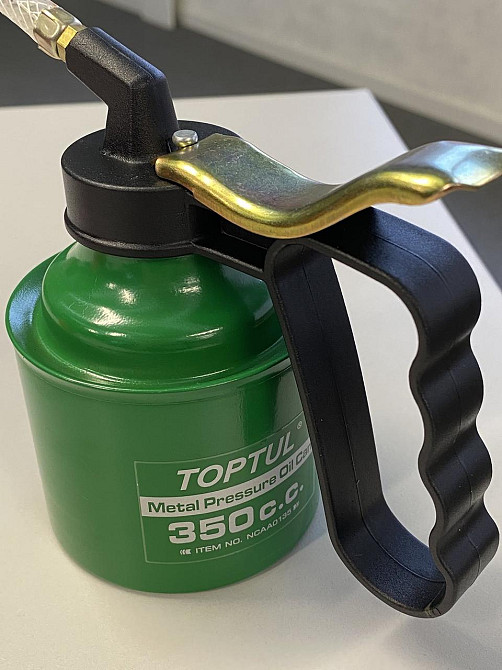 Масленка металлическая TOPTUL 350 мл гибкий наконечник NCAA0135 Харків - зображення 2