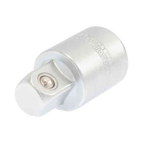 Переходник MASTERTOOL ⅜"F - ½"M CrV 78-0084 Харьков