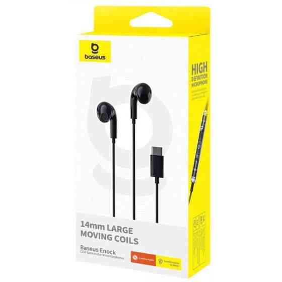 Навушники Baseus Encok CZ17 Type-C Black (A00170000113-Z1) Харків