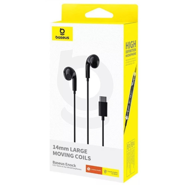 Навушники Baseus Encok CZ17 Type-C Black (A00170000113-Z1) Харків - зображення 4