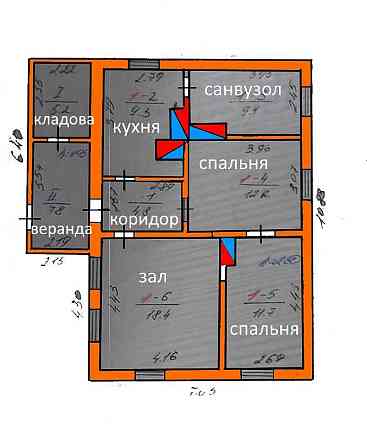 продажа 3-к дом Макаровский, Небелица, 31500 $ 