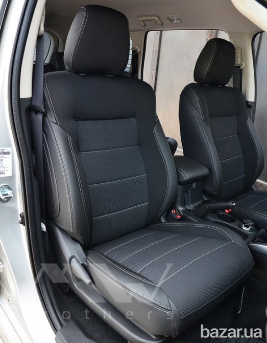 Современные авто-чехлы для Mitsubishi Pajero Sport (2016) Вінниця - зображення 2