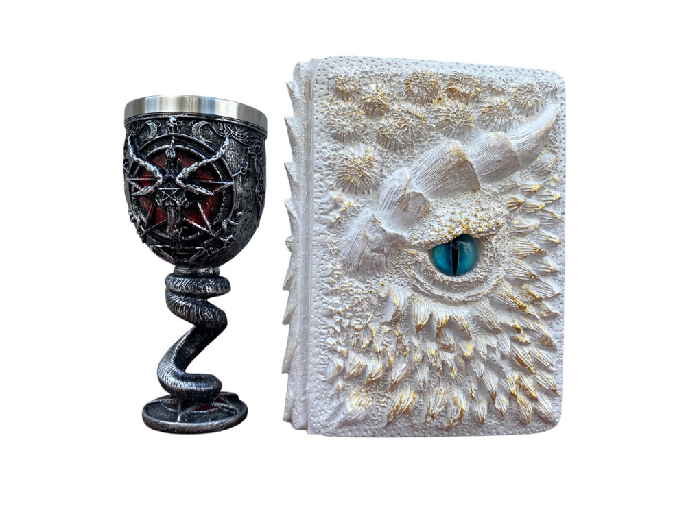 Подарочный набор Бокал 3 Бафомет и Блокнот 3 «Око Ледяного Хранителя» Киев - изображение 1