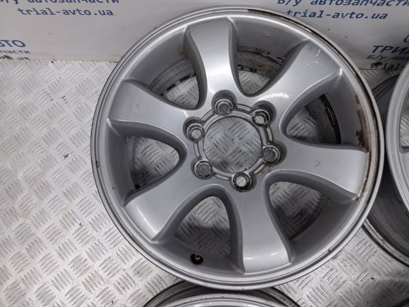 Диски титан комплект R17 Toyota Prado J120 4.0 1GR-FE 2002 (б/у) Киев - изображение 2
