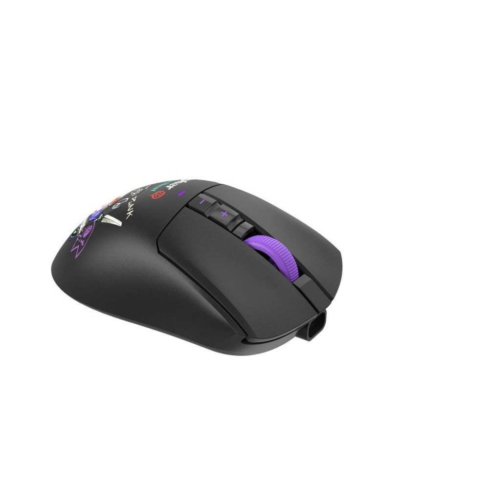 Мышь компьютерная безпроводная Bloody R73 Ultra Duo Cypher Ghost (4711421002370) черная с фиолетовым Киев - изображение 8