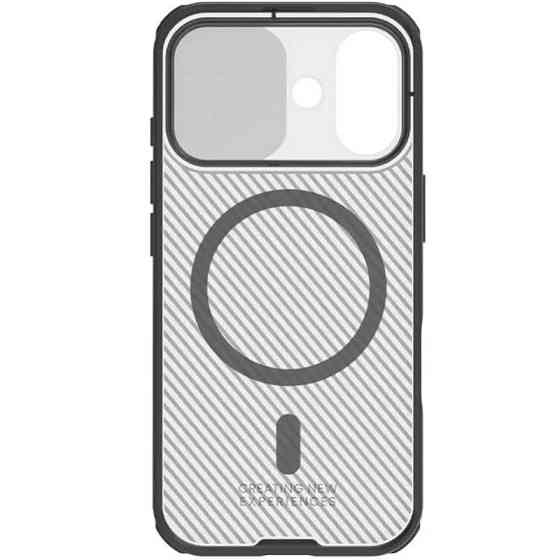 Карбоновая накладка Nillkin CamShield Pro Magnetic для Apple iPhone 17 (6.3") Херсон