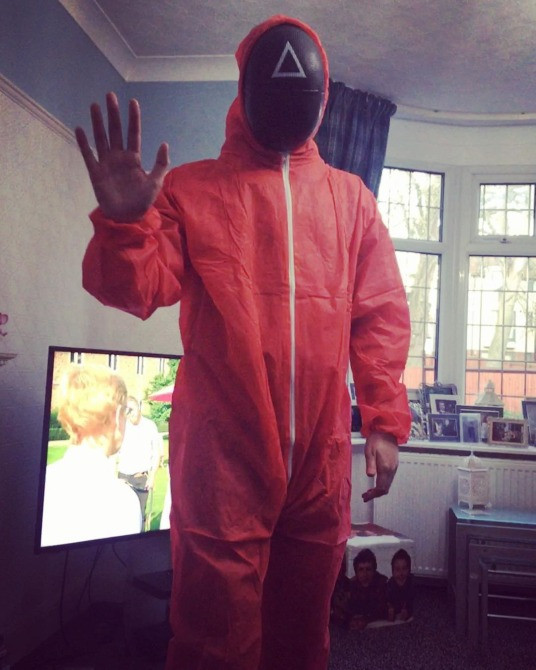 Маска Треугольник из Игра в кальмара squid game Київ - зображення 8