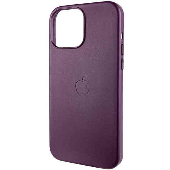 Кожаный чехол Leather Case (AA Plus) with Magnetic Fit для Apple iPhone 13 Pro Max (6.7") Херсон