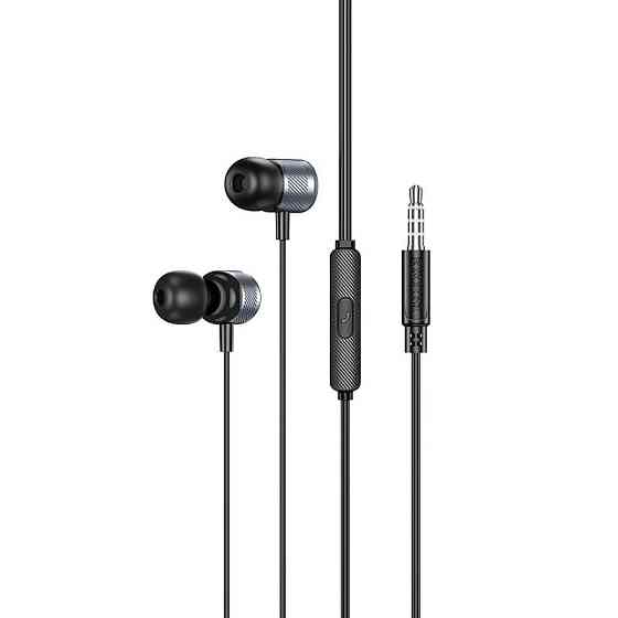Наушники Borofone BM93 Platino universal with microphone (3.5mm/1.2m) Херсон