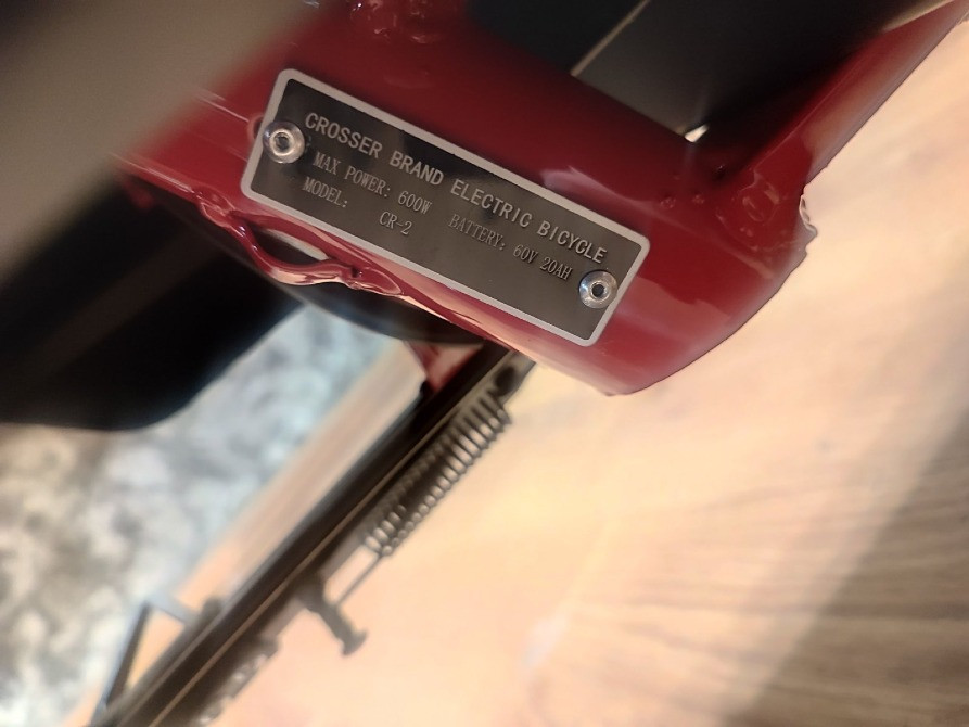 Зібраний електроскутер Crosser CR2 (рестайлінг), 600W, 60V 20Ah. Харків - зображення 8