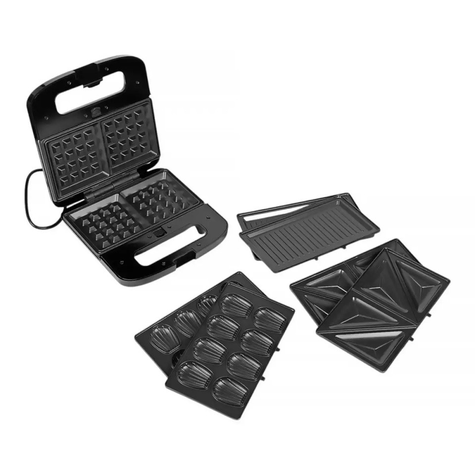 Сэндвичмейкер Grunhelm GSM824 800 Вт черный Киев - изображение 4