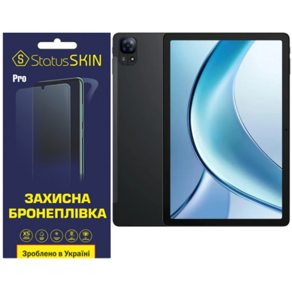 Поліуретанова плівка StatusSKIN Pro на екран Doogee Tab E3 Глянцева Харків - зображення 1