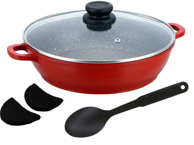 Сотейник 24 см Rainstahl RS-580024-red Київ - зображення 1