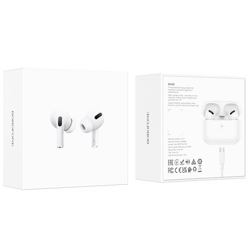 Беспроводные TWS наушники Borofone BW80 Херсон - зображення 6