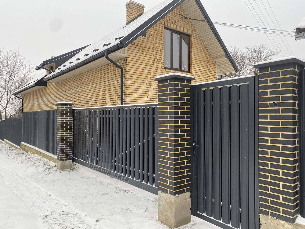 Штахетник металевий, металеві штахети від виробника Ровно - изображение 6