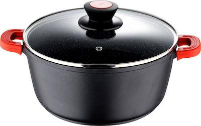 Каструля з кришкою Bergner Chroma BG-30116-BK 28 см 6 л Киев - изображение 1