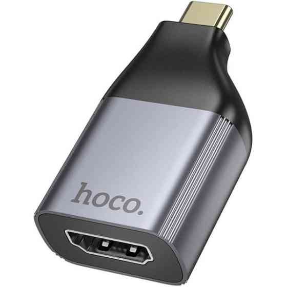 Перехідник Hoco UA33 Type-C to HDTV Metal Grey Харьков