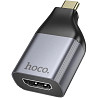Перехідник Hoco UA33 Type-C to HDTV Metal Grey Харьков