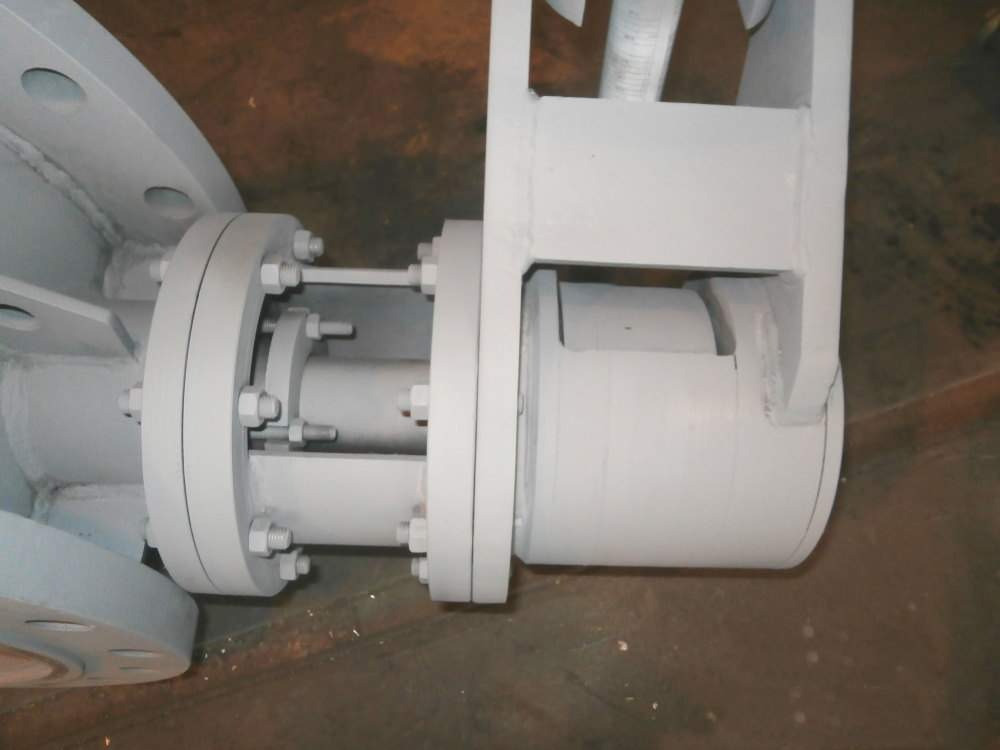 Затвор дисковый Ду 700 (3-х эксцентриковый) Днепр - изображение 2