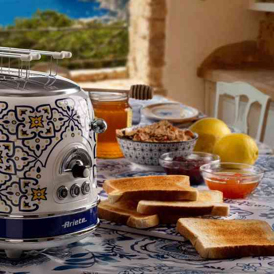 Тостер Ariete 155 CAPRI 810 Вт синий с белым Киев