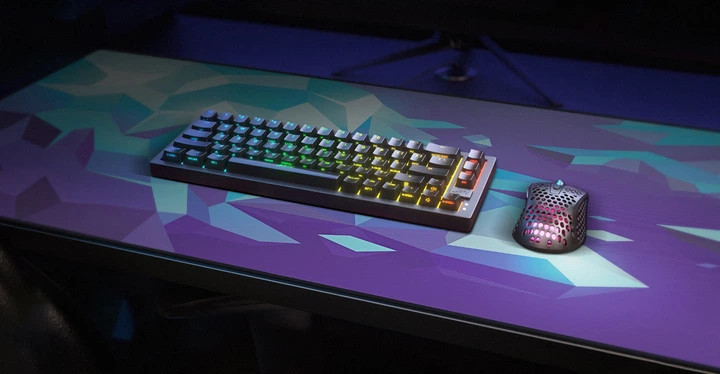 Игровая поверхность для мыши и клавиатуры Xtrfy GP5 Litus Blue XL GP5-XL-LITUS-BLUE 92х40 см Київ - зображення 5